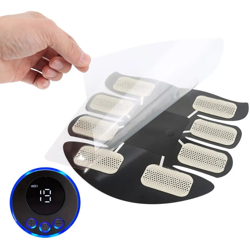 EMS ABS & Arm Muscle Stimulator – USB Rechargeable